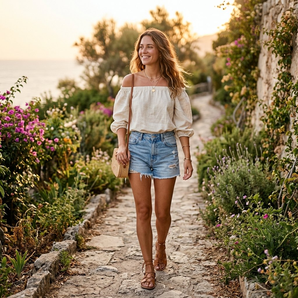 Off Shoulder Top Outfit Ideas
