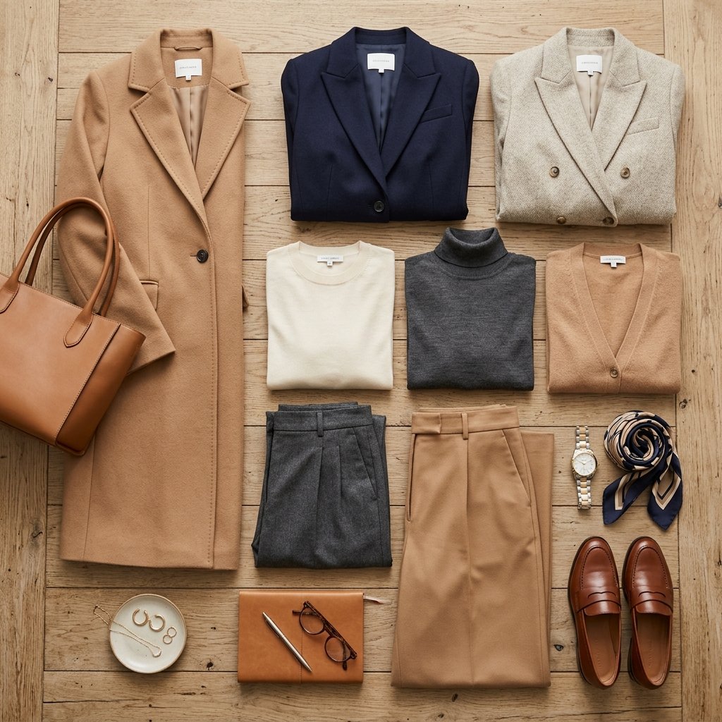 Polished Office Capsule Outfit Ideas
