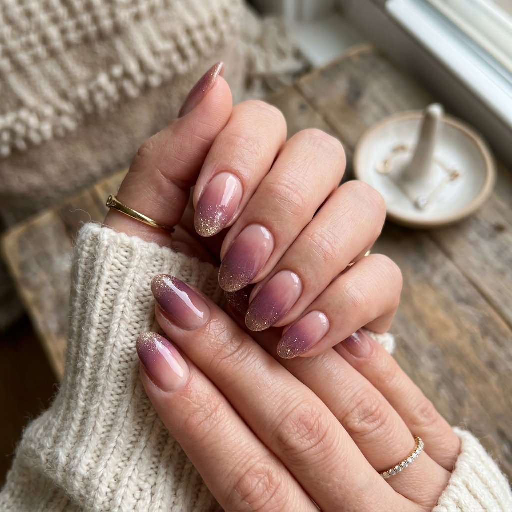 Ombre Gradient Nail Idea