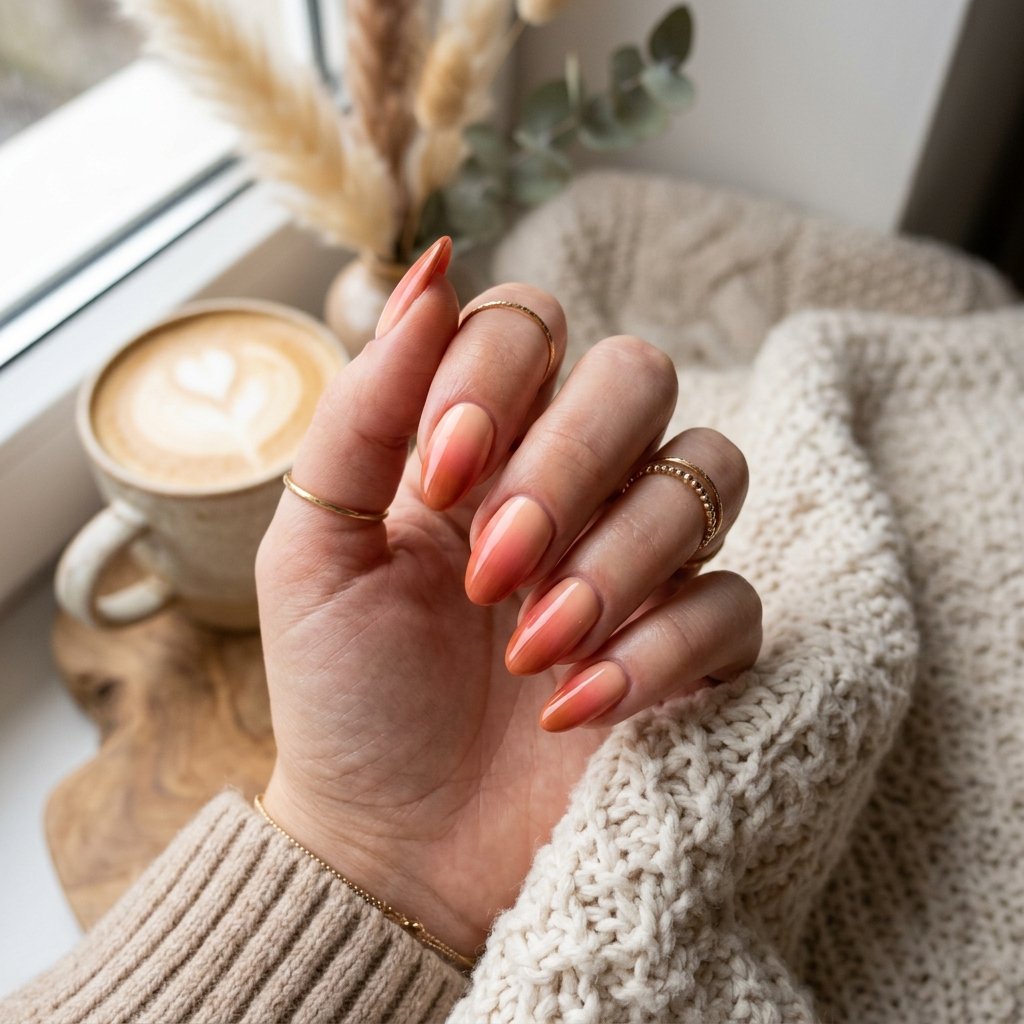 Ombre Gradient Nails Tendance Idea