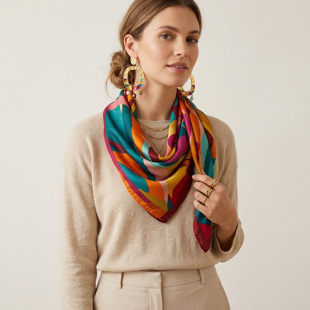 Capsule Wardrobe Outfit Ideas with Statement Accessories