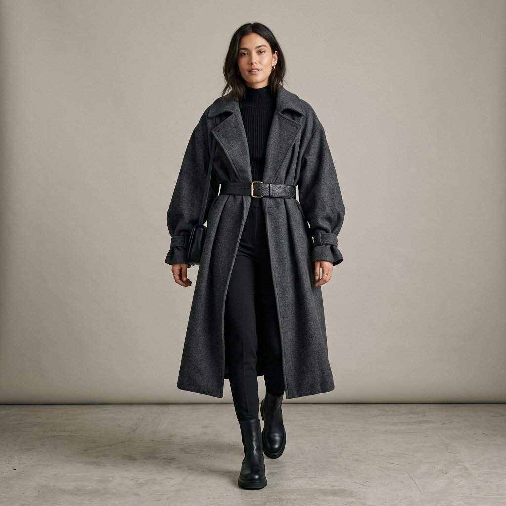 Oversized Coat Outfit Ideas