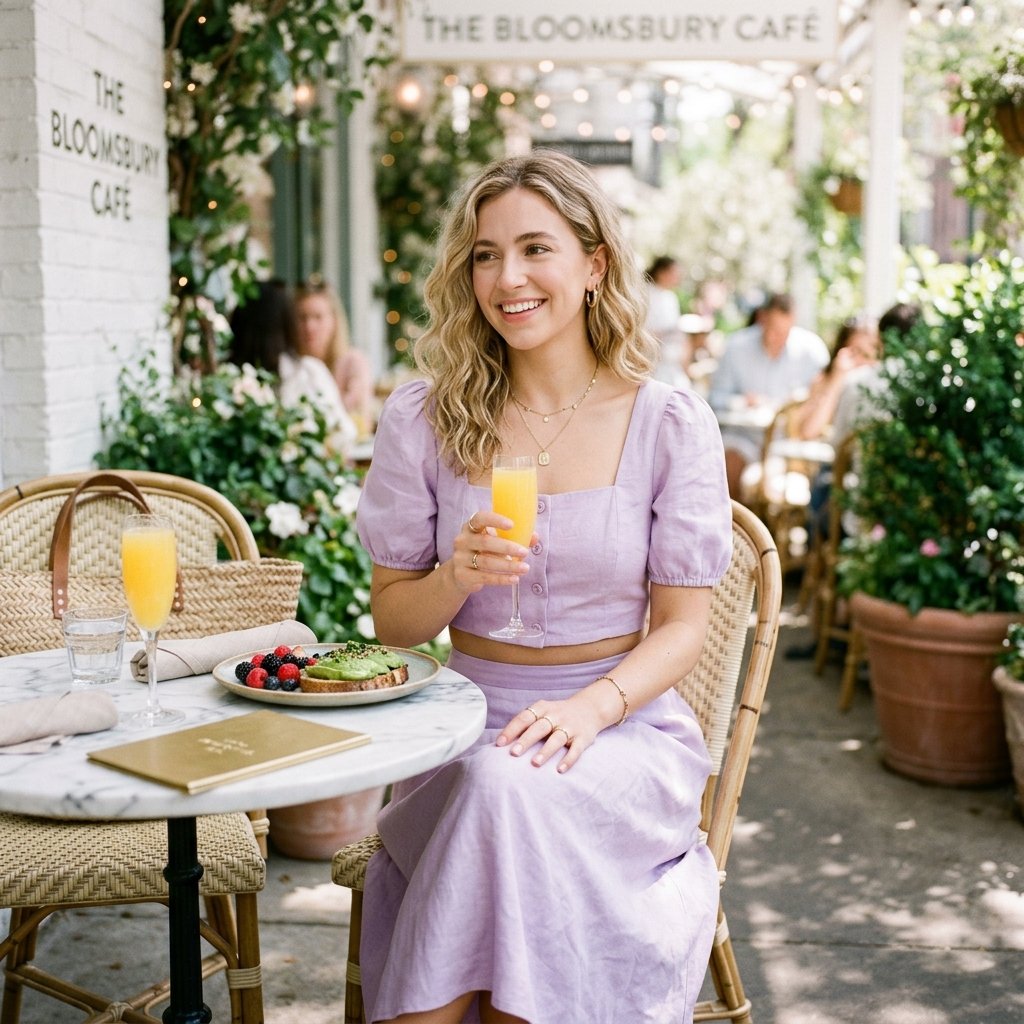 Pastel Two Piece Set Brunch Outfits Ideas