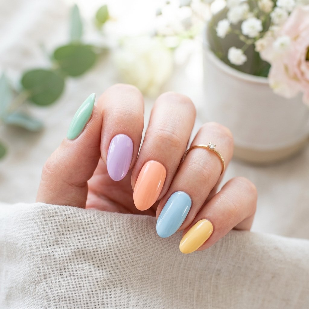 Pastel Nail Idea