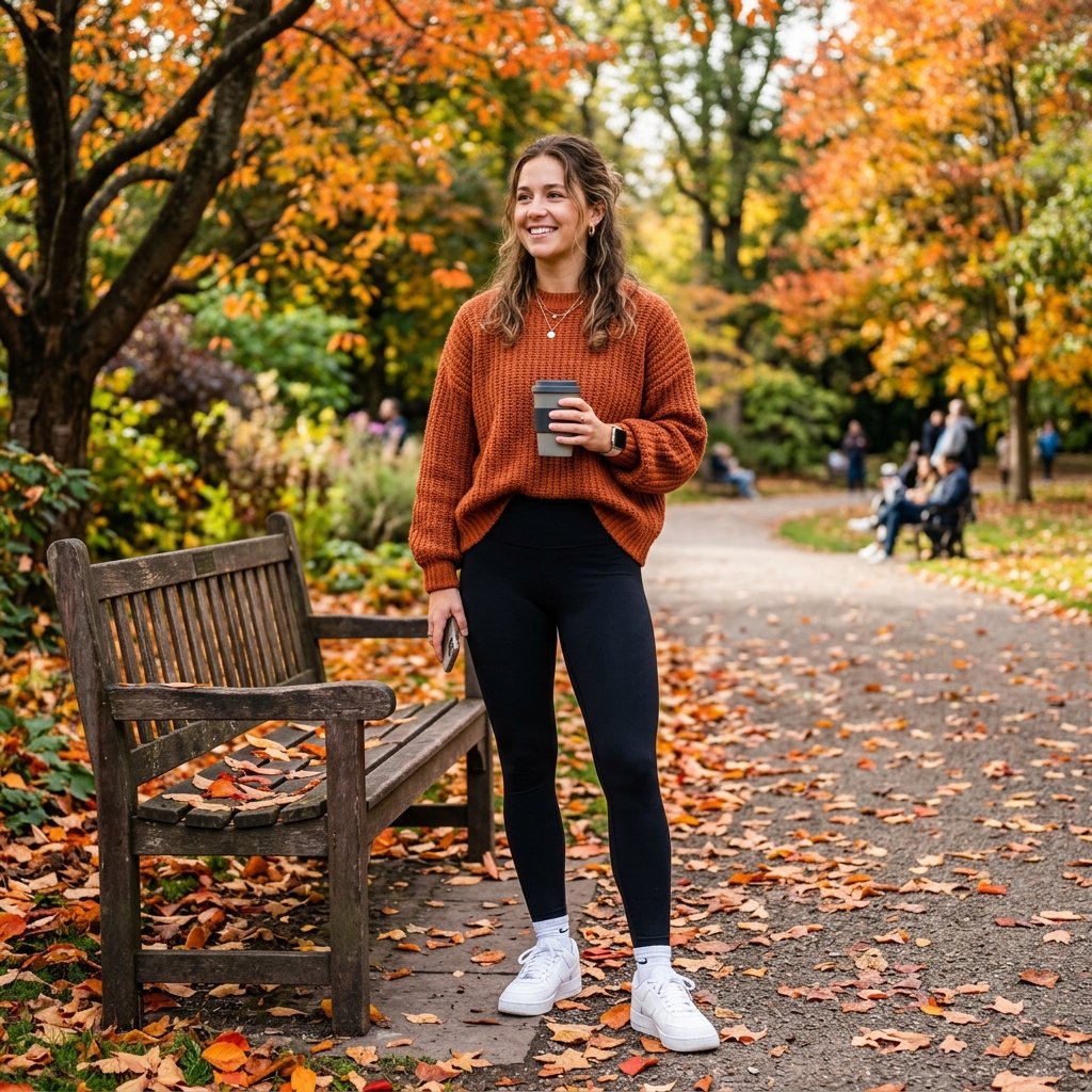 Comfortable Athleisure everyday fall outfits