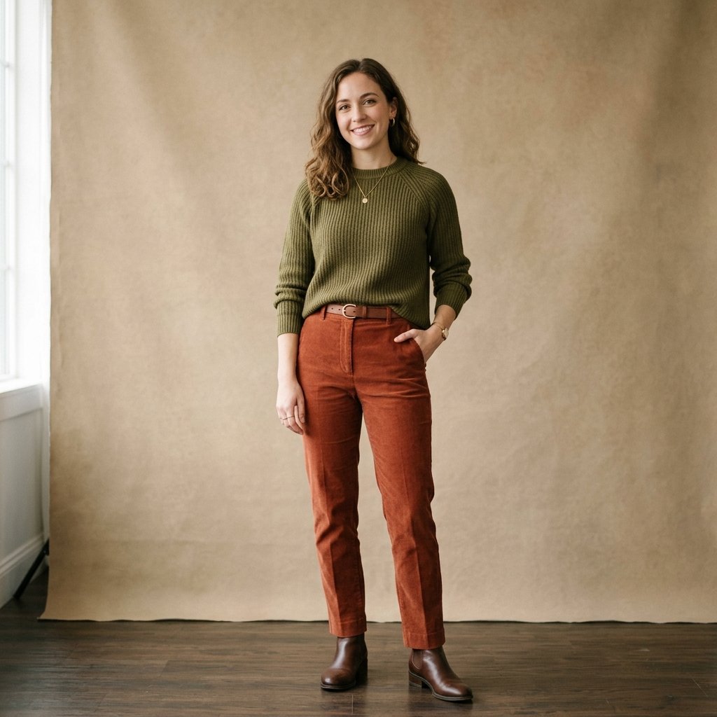 Fall Color Blocking Outfit Ideas Autumn
