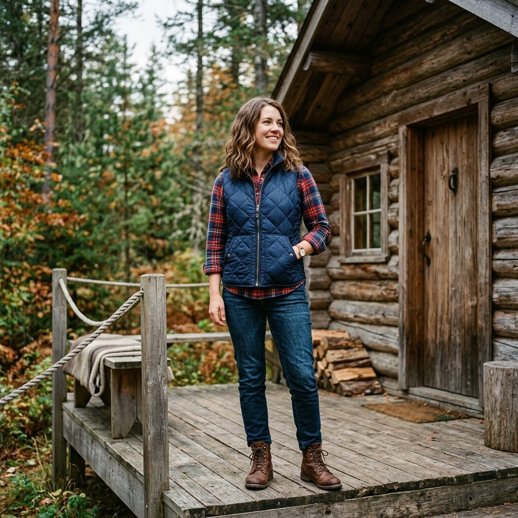 Layered Vest Outfit Ideas