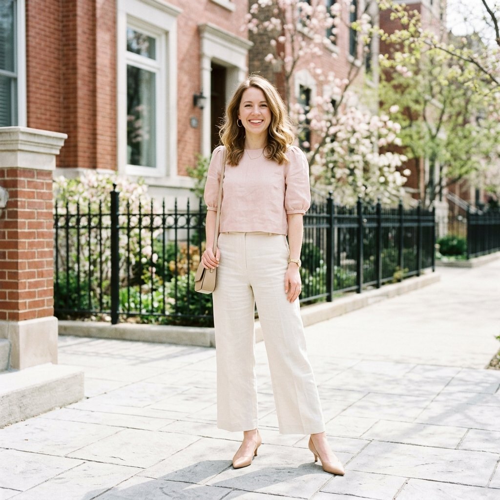 Chicago Spring Outfit Ideas for Petite Women