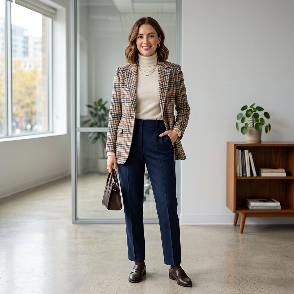 Plaid Blazer Styling Ideas