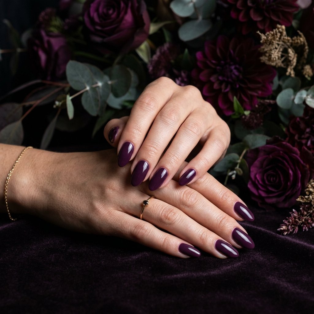 Plum Purple Nail Ideas