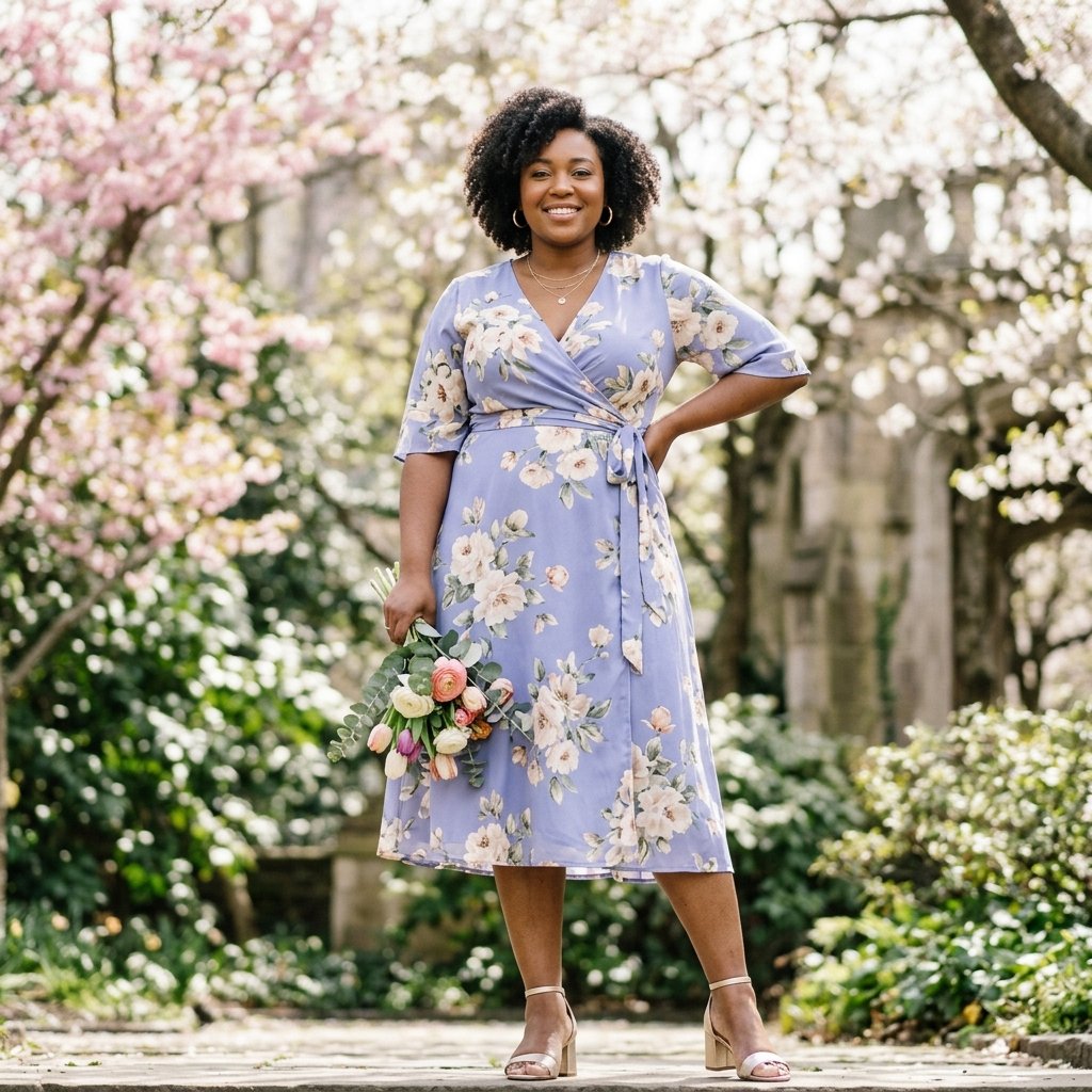 Spring Birthday Outfit Ideas for Plus Size Styles