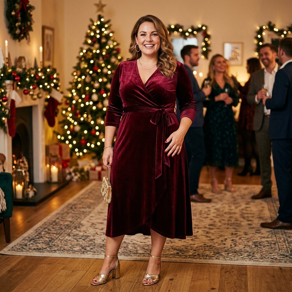 Christmas Party Outfits for Plus Size Women