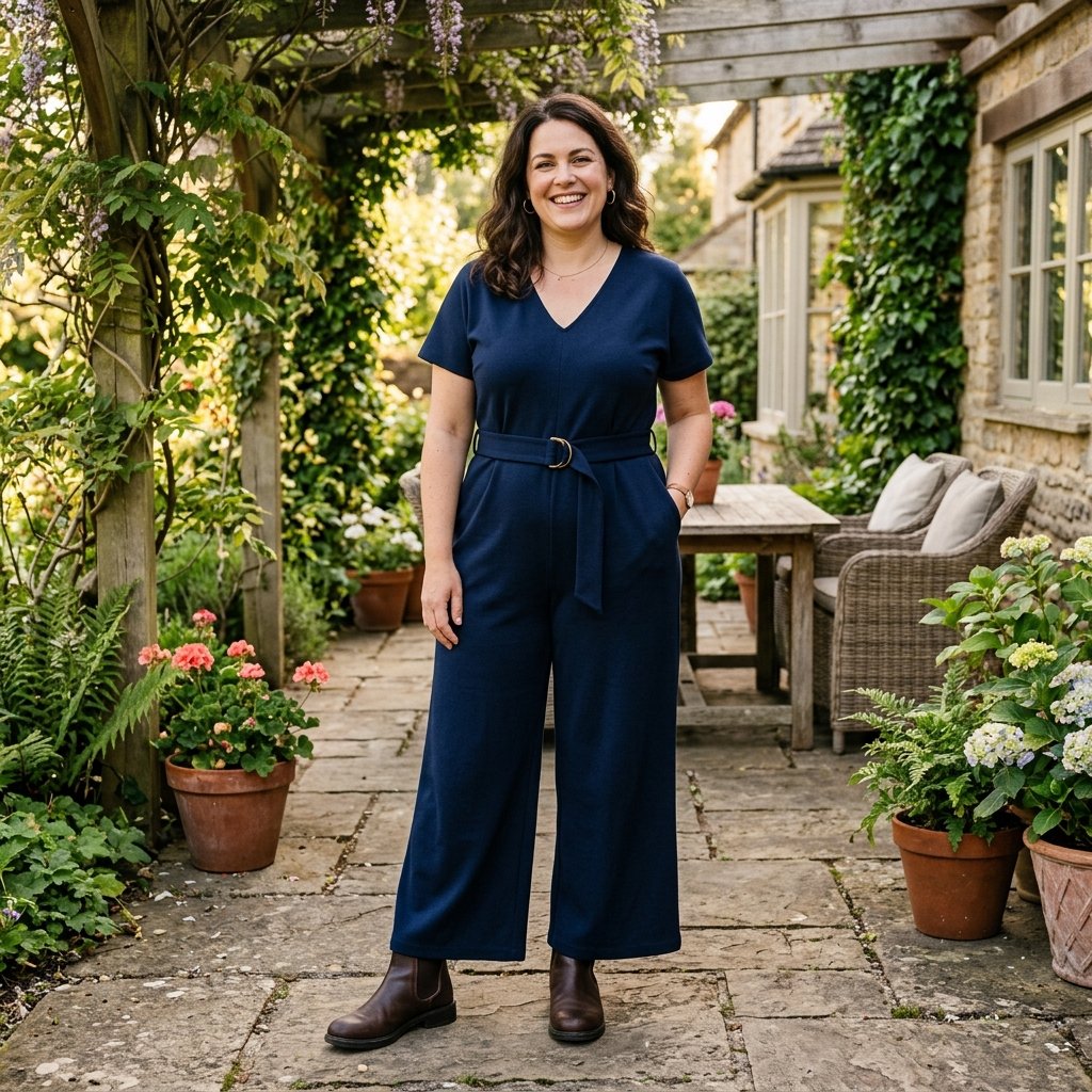 Curve Friendly Jumpsuit Plus Size Winter Outfits Ideas