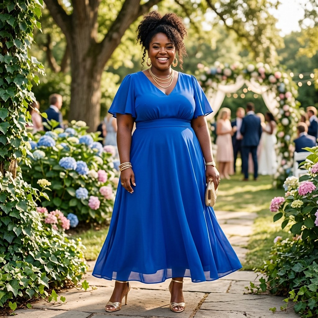 Wedding Guest Outfits Ideas for Plus Size Women