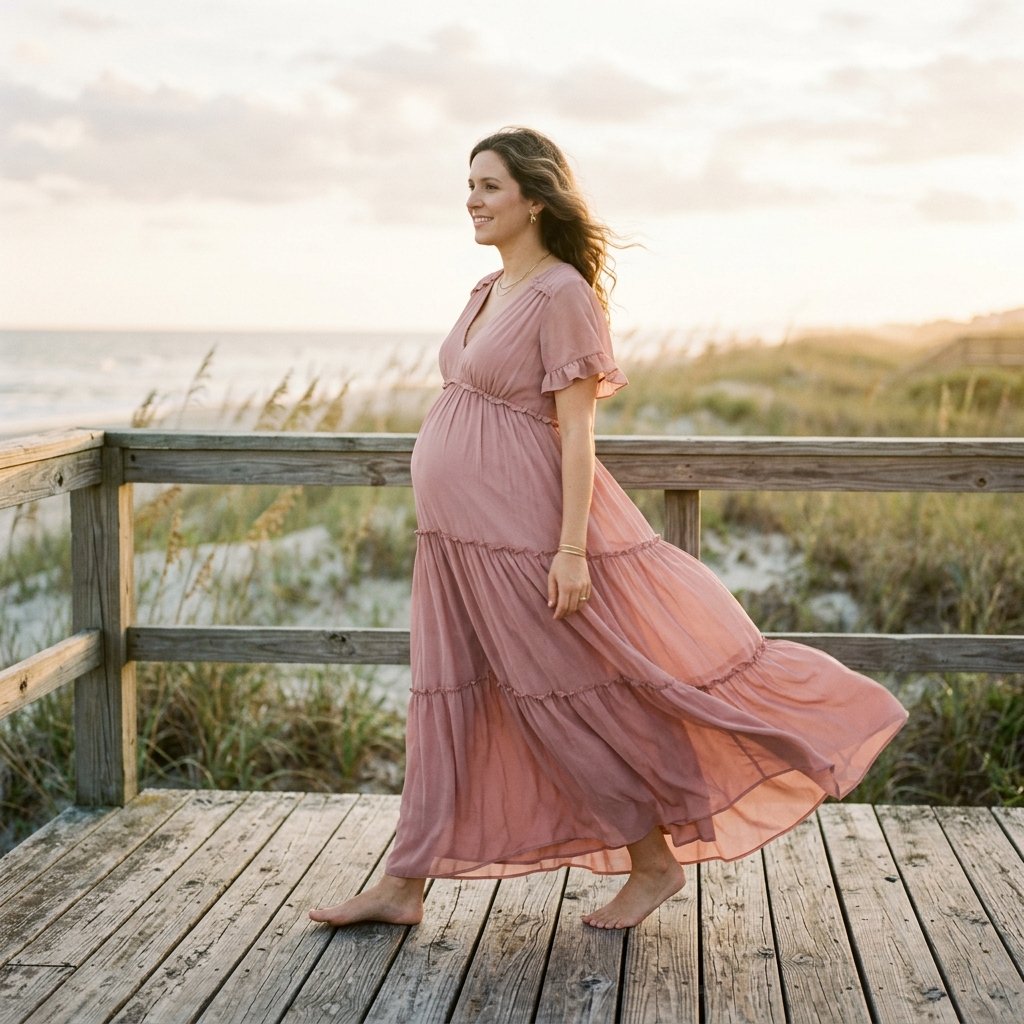 Flowy Maternity Dress Ideas