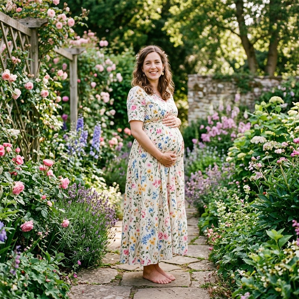 Floral Print Maternity Ideas