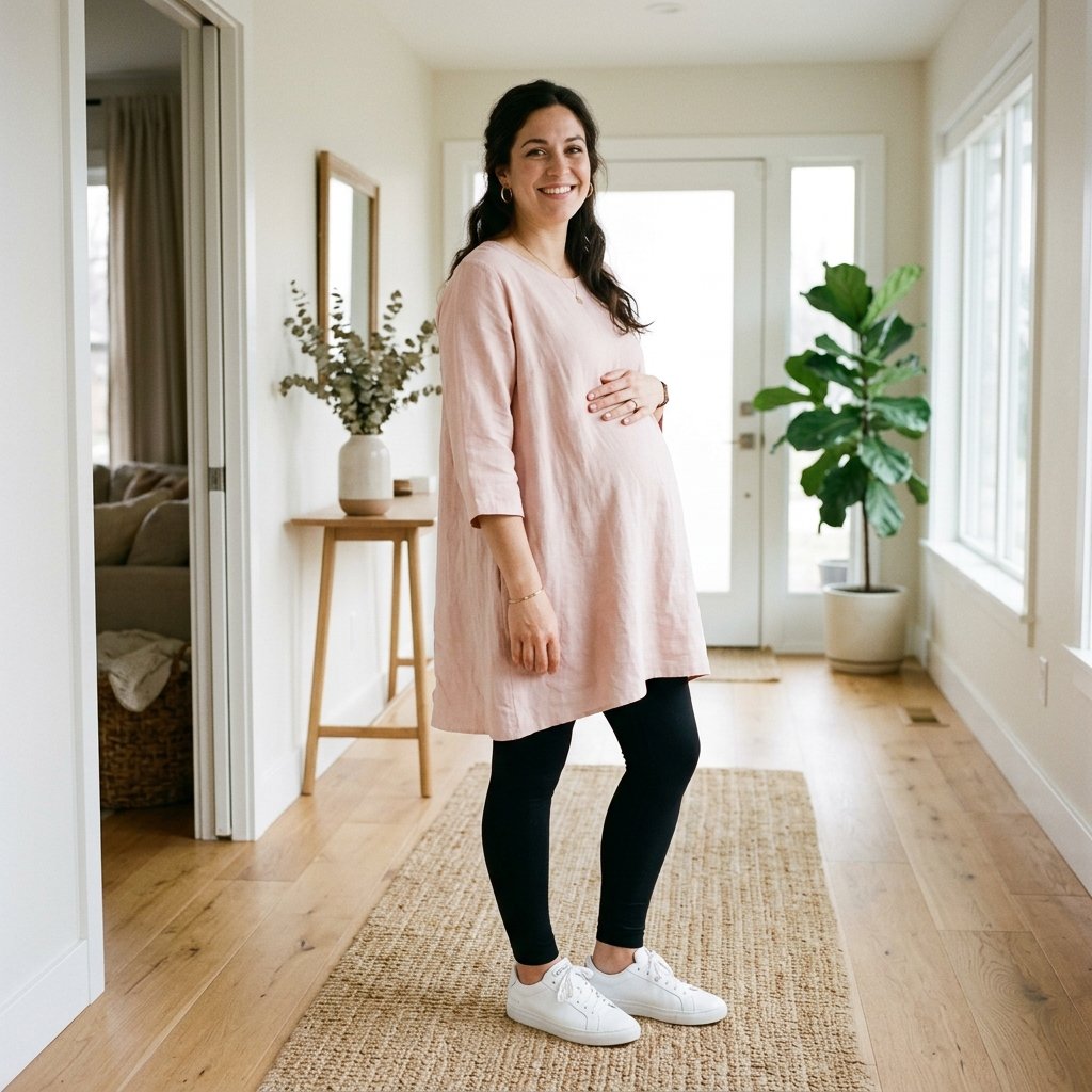 Maternity Leggings Outfit Ideas