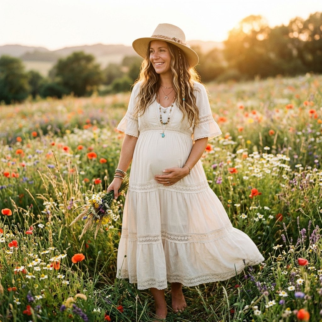 Boho Pregnancy Cute Pregnancy Outfits Ideas