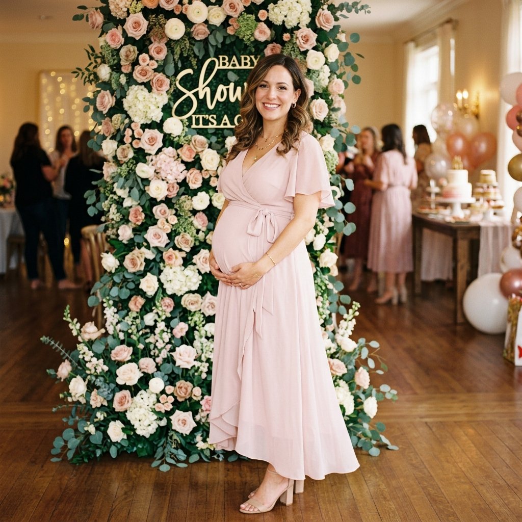 Baby Shower cute pregnancy outfits for Pregnant Women Ideas