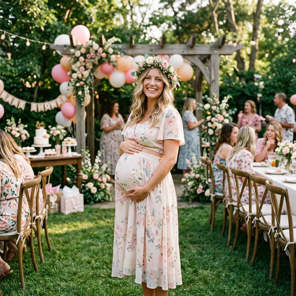 Baby Shower Pregnancy Outfits