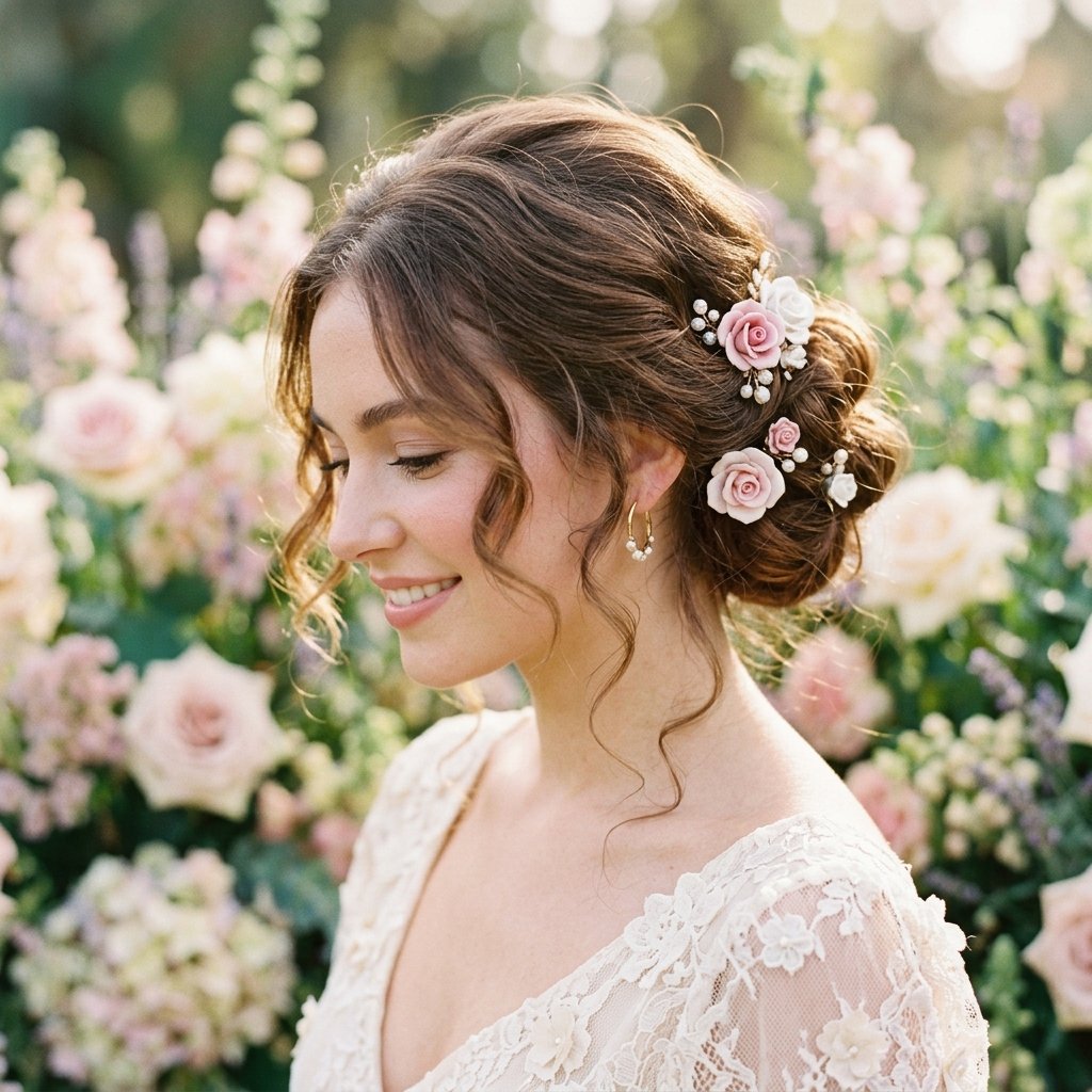 Romantic Bun Hairstyles