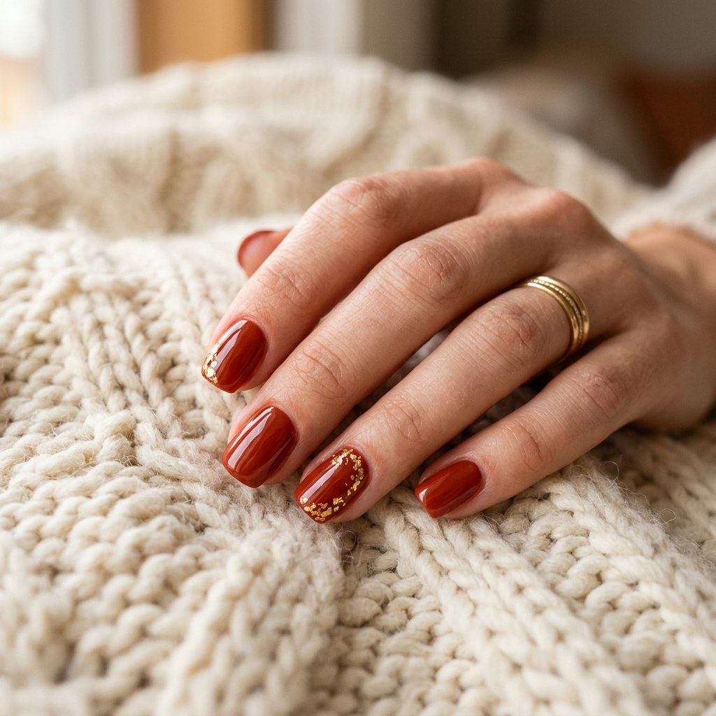 Rust Red Nail Ideas