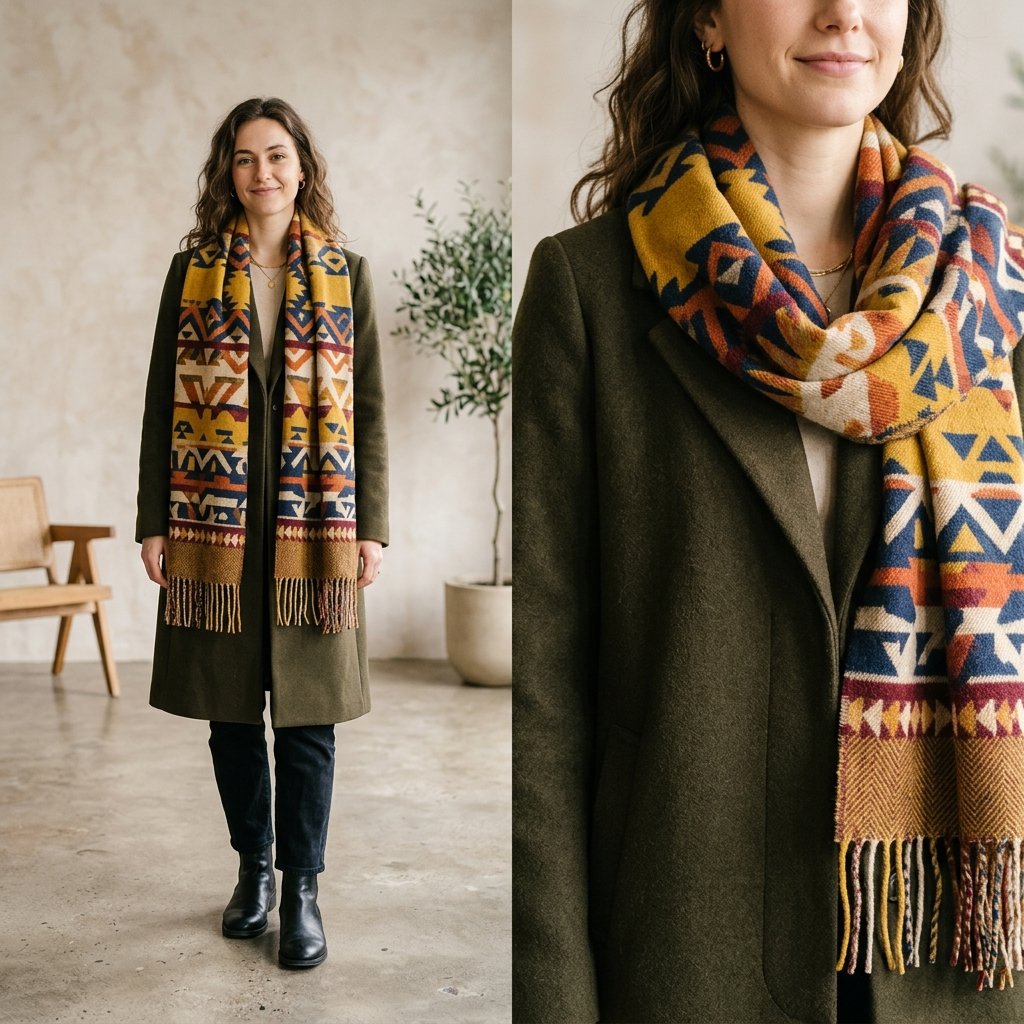 Statement Scarf Outfit Ideas