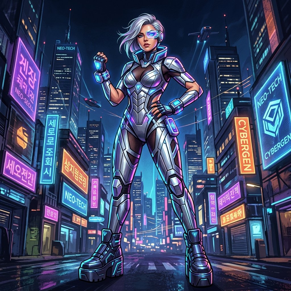 Sci-Fi and Futuristic outfit ideas drawing