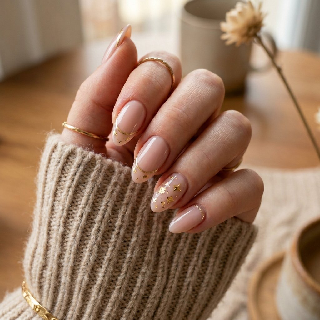 Short Almond Nail Idea