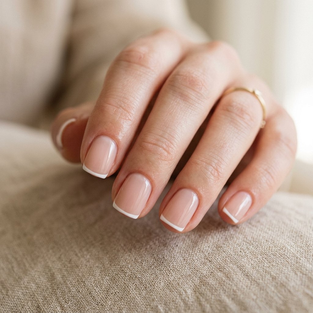 Short nails french tip Ideas