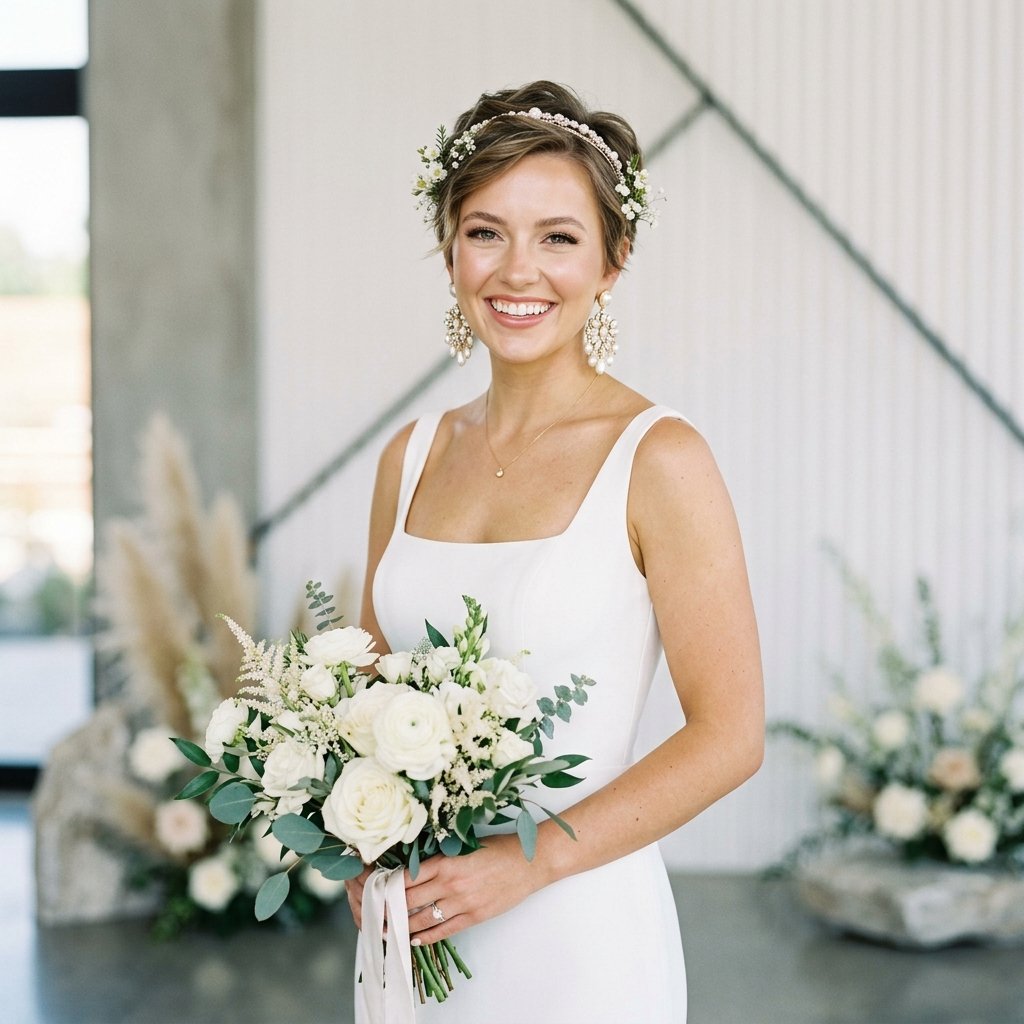 Wedding Hairstyles for Short Hair