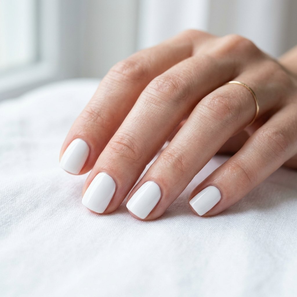 Short Nails White Ideas
