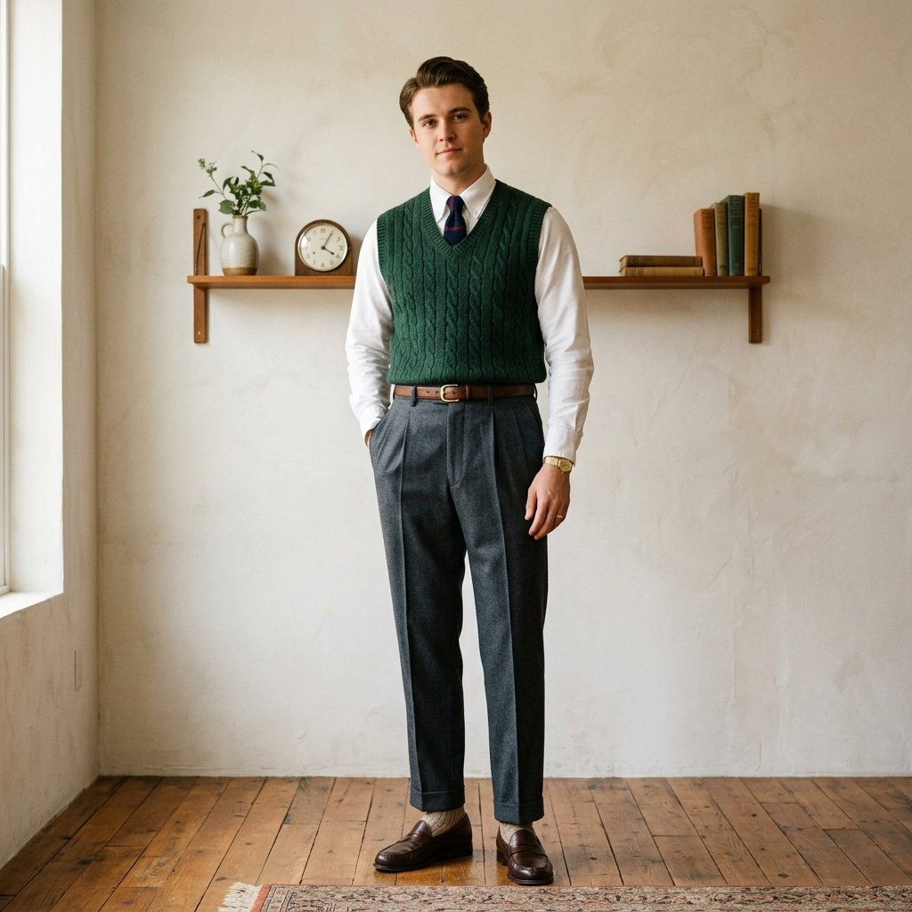 Sleeveless Vest Layering Ideas