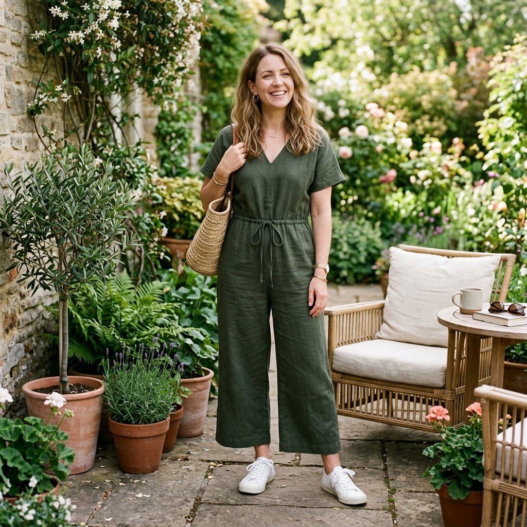 Spring Jumpsuit Spring Mom Outfits