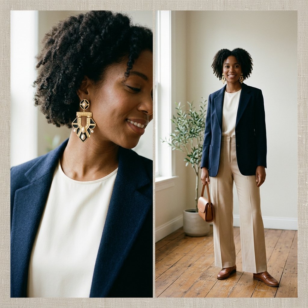 Statement Earring Outfit Ideas
