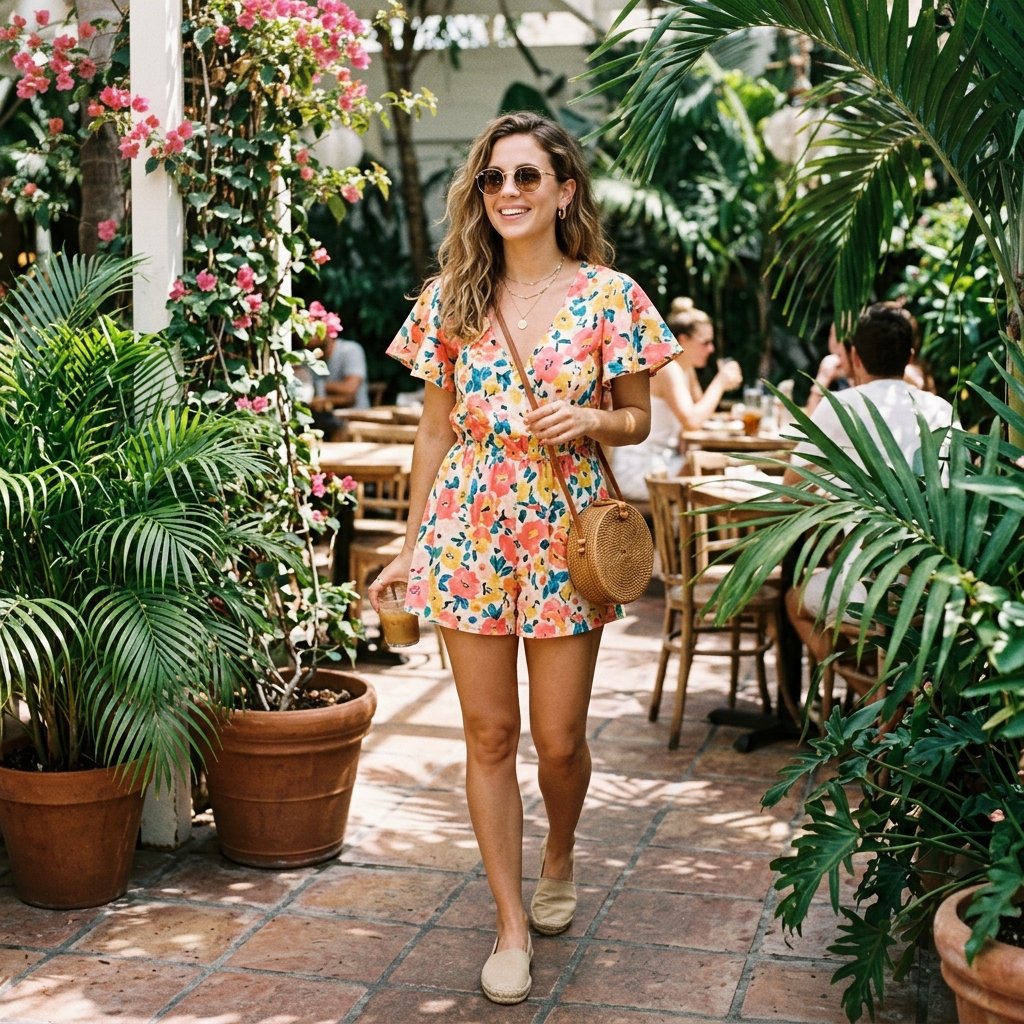 Summer Romper Brunch Outfits Ideas