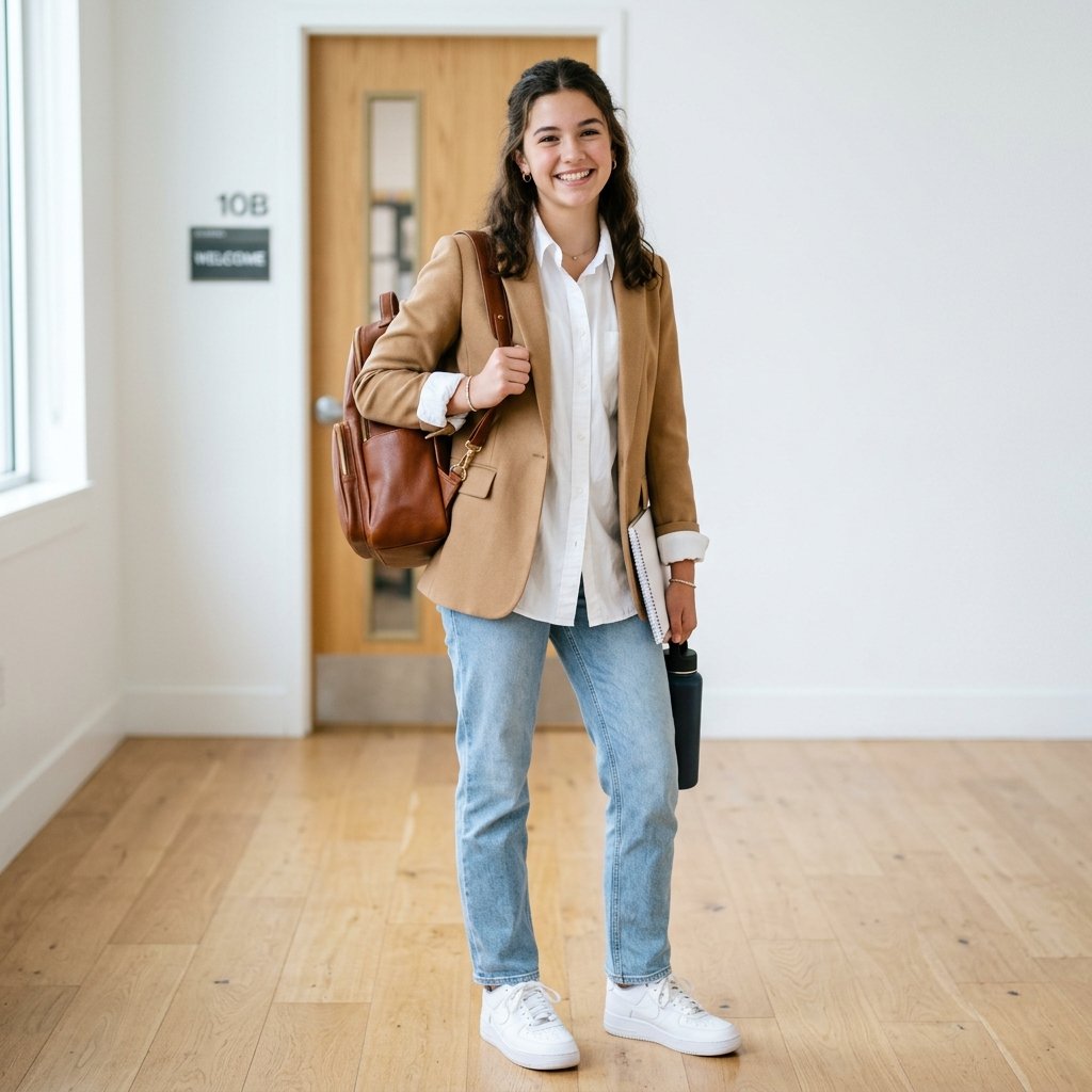 Outfit Ideas for School Casual: 30 Creative Looks to Inspire Your Next School Day Style 31 Outfit Ideas for School Casual First Day of School Ideas