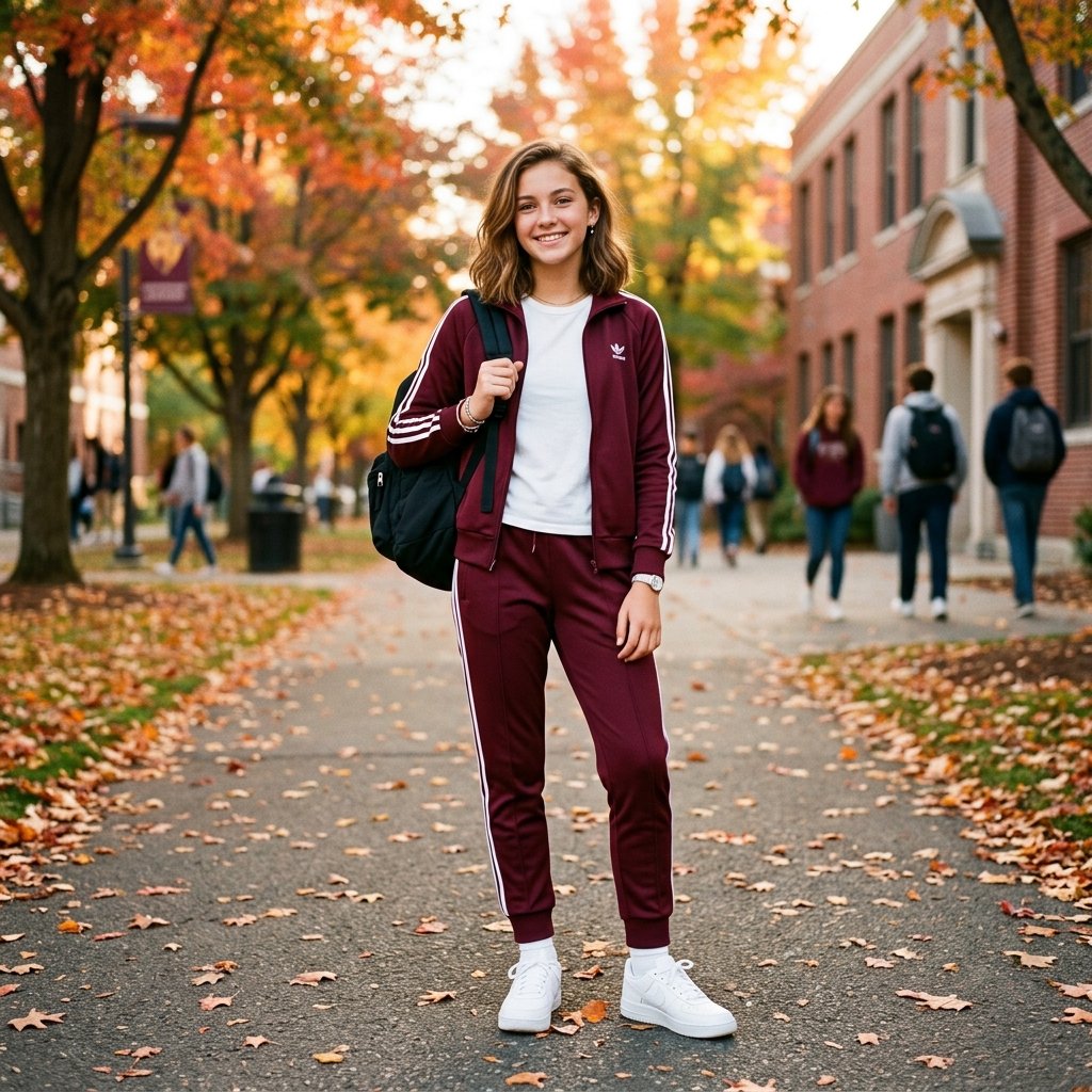 Sporty Fall School Outfit Ideas