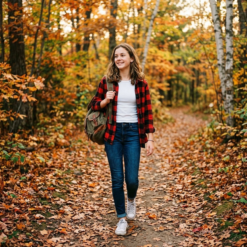 Fall Outfits for School with Graphic Tee Ideas