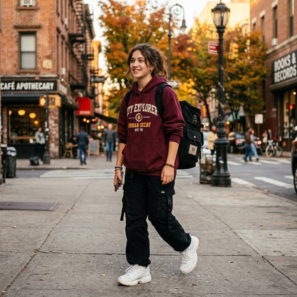 Streetwear Fall School Outfit Ideas