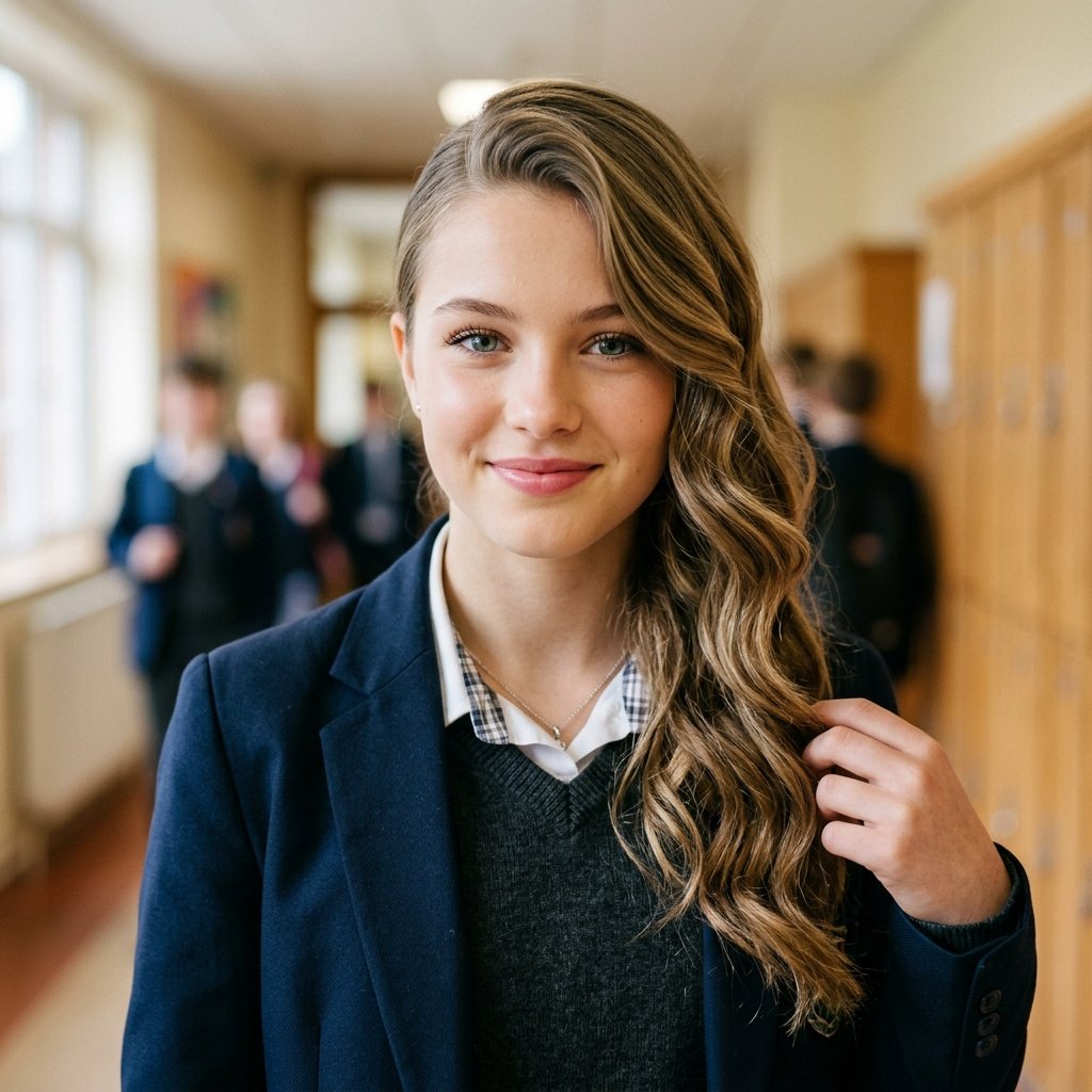30 Hairstyles for School Ideas That Are Actually Easy and Cute 27 Side Swept Hairstyles for School