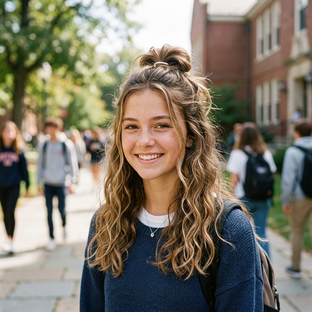30 Hairstyles for School Ideas That Are Actually Easy and Cute 20 Hairstyles for School Wavy Hair