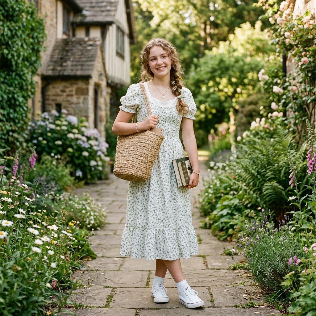 Outfit Ideas for School Casual: 30 Creative Looks to Inspire Your Next School Day Style 18 Outfit Ideas for School Casual Cottagecore School Ideas