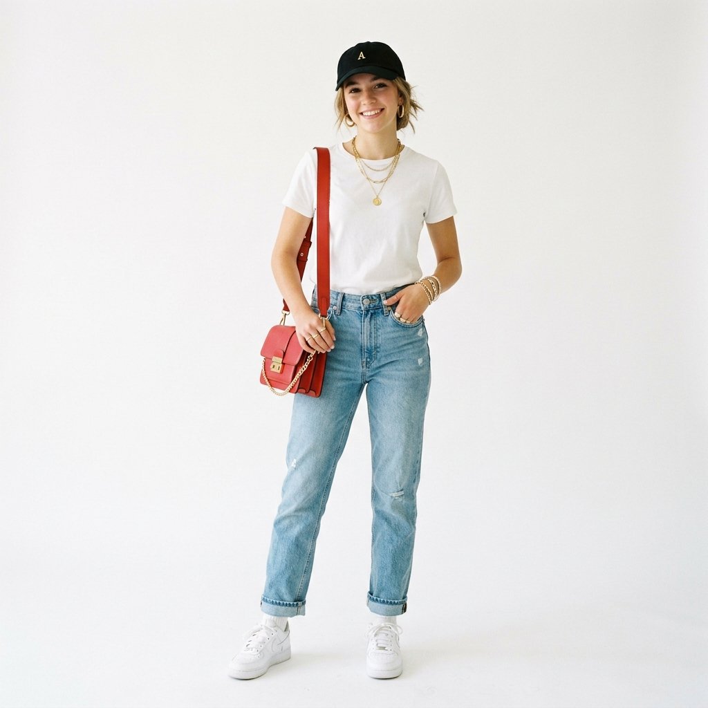 Outfit Ideas for School Casual: 30 Creative Looks to Inspire Your Next School Day Style 27 Outfit Idea for School Casual Accessories Styling Ideas