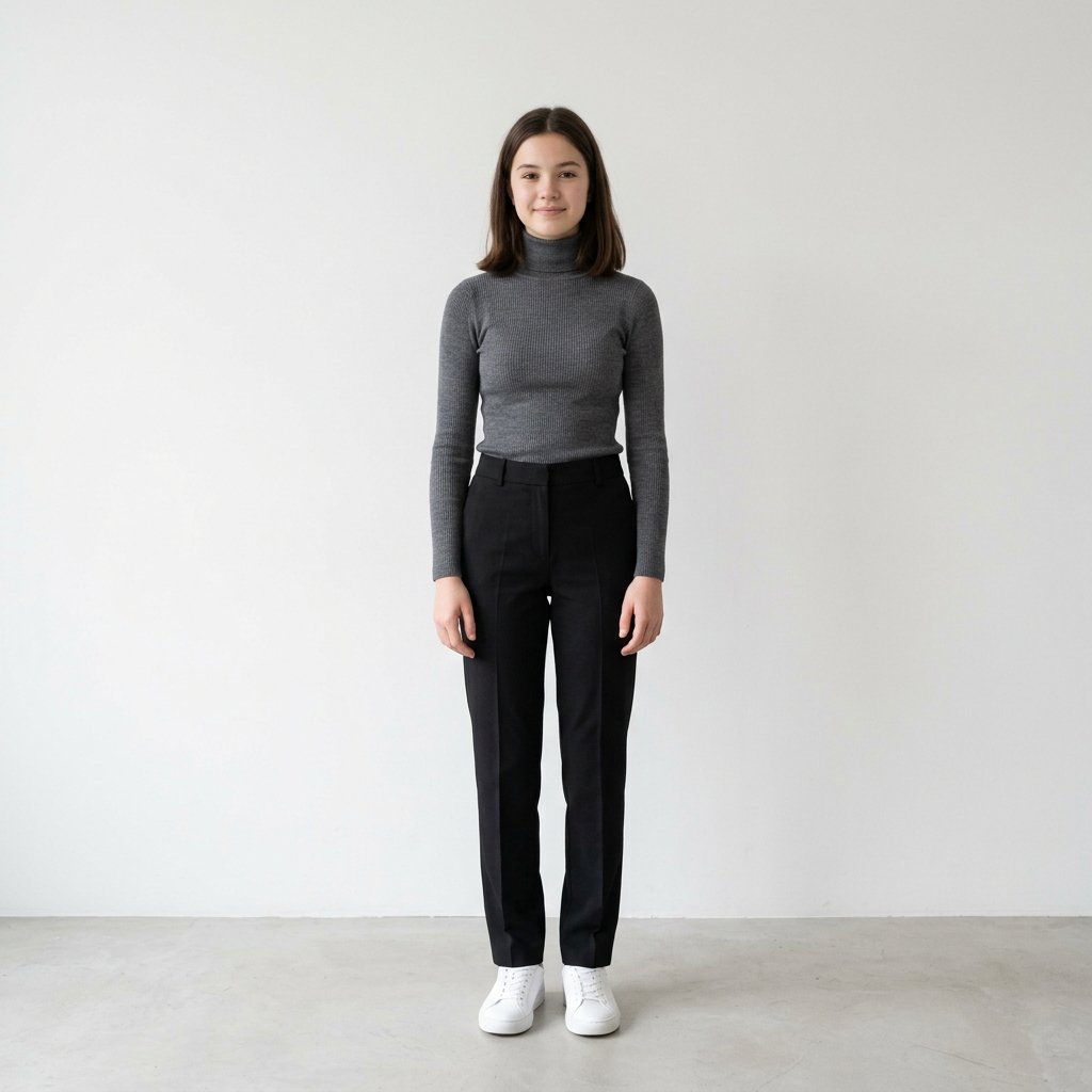 Minimalist Outfit Ideas for School Winter