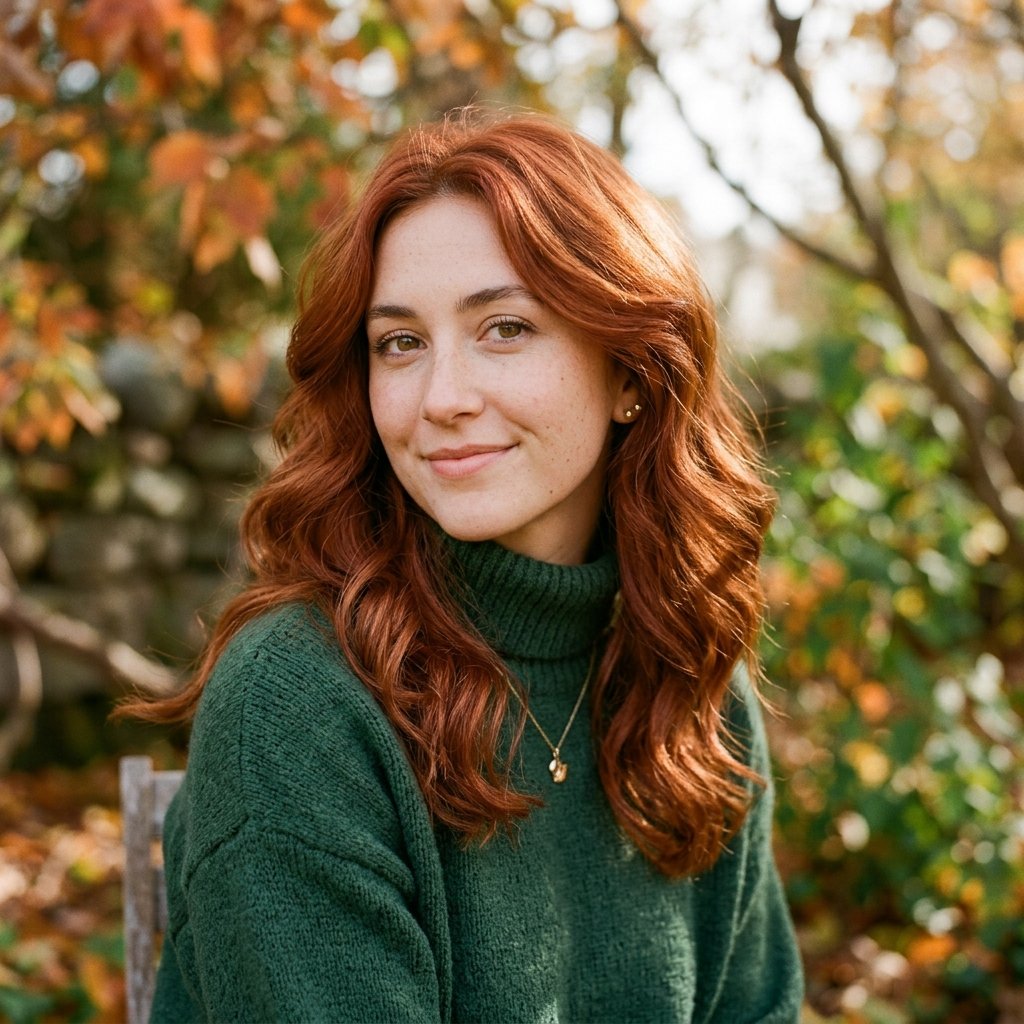 Terracotta Fall Hair Color Ideas