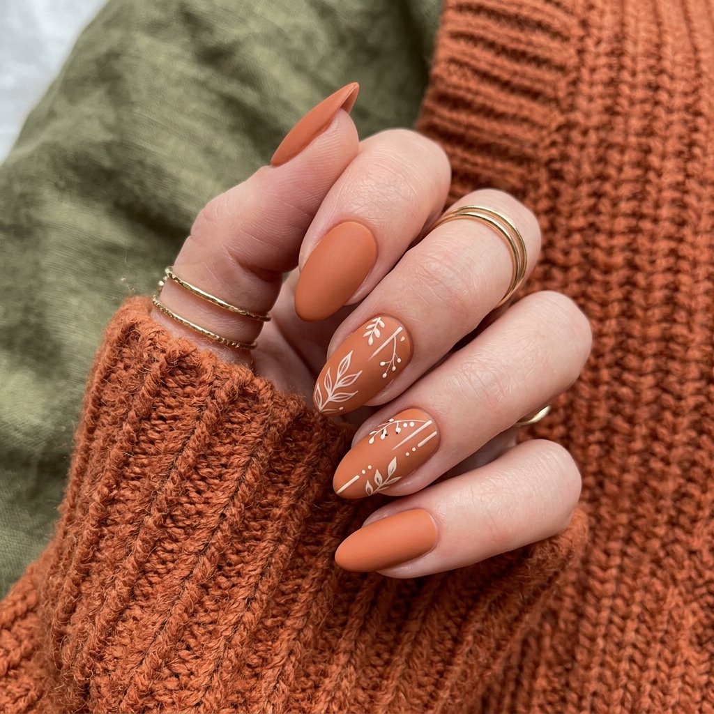 Terracotta Nail Art Ideas