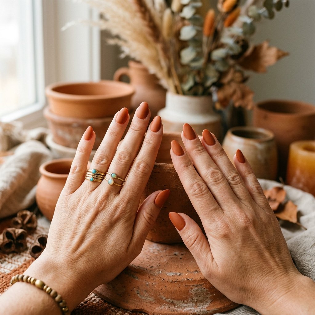 Terracotta Nail Ideas