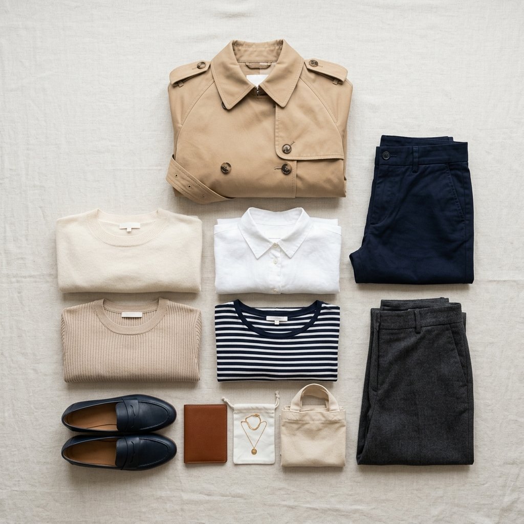 Minimalist Capsule Wardrobe Travel Ideas