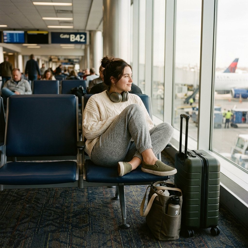 Airport Travel Outfit Ideas